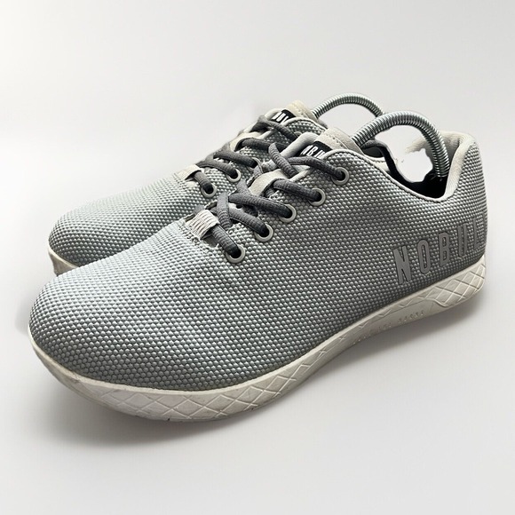 NoBull Unisex Super Fabric Low Top Trainer Shoes Arctic Gray Size M9‎ W10.5 - Picture 1 of 8
